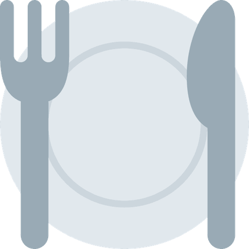 Fork And Knife With Plate