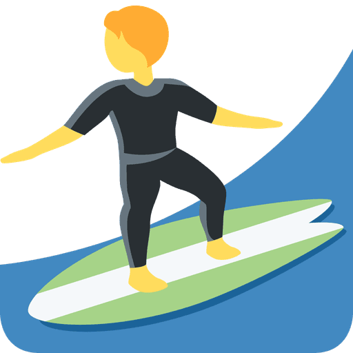 Person Surfing