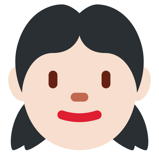 Girl Light Skin Tone