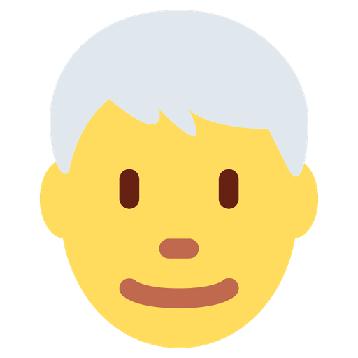 Man White Hair