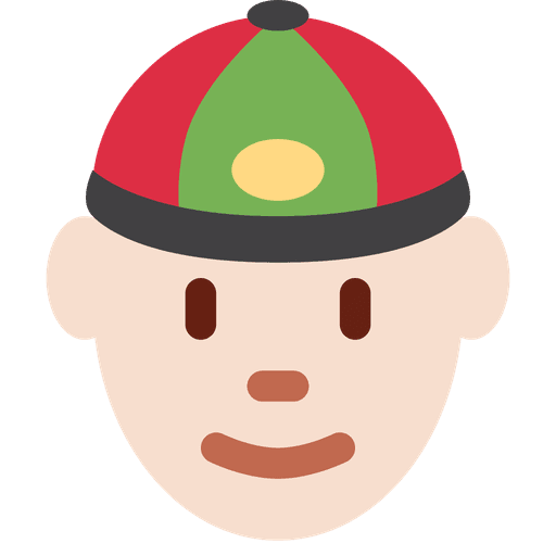 Person With Skullcap Light Skin Tone