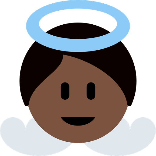 Baby Angel Dark Skin Tone