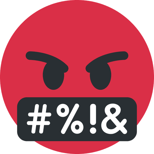 Face With Symbols On Mouth