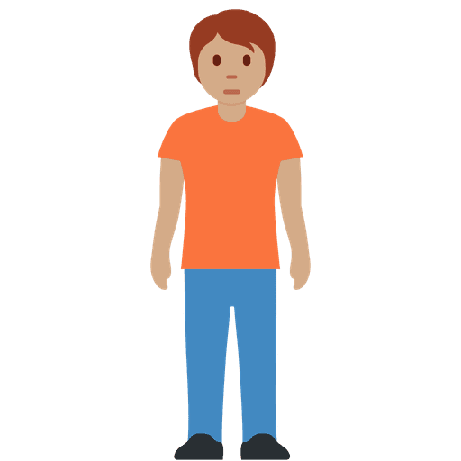 Person Standing Medium Skin Tone