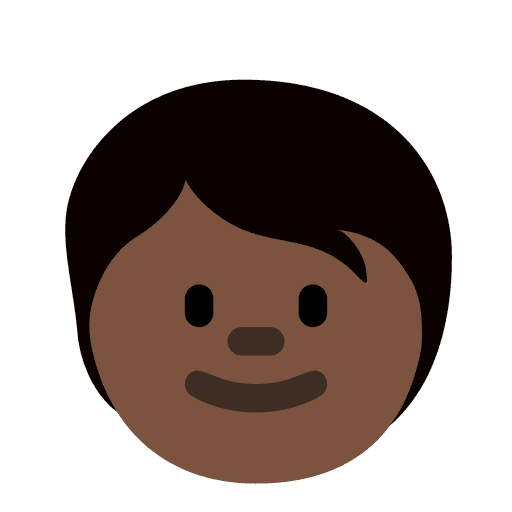 Child Dark Skin Tone