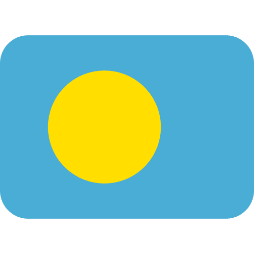 Flag Palau