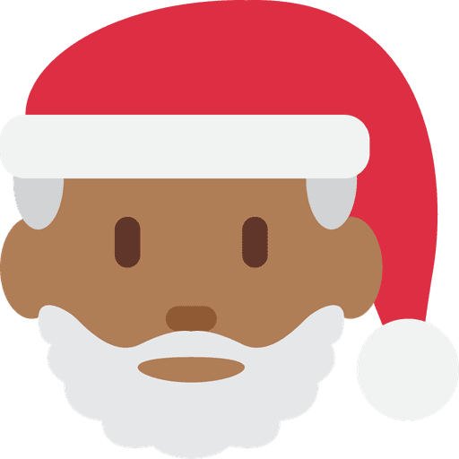 Santa Claus Medium Dark Skin Tone