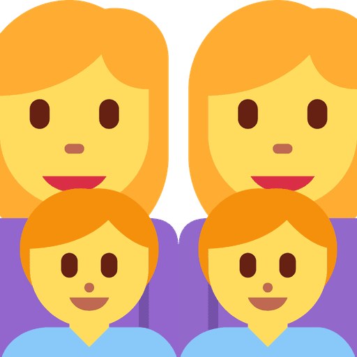 Family Woman Woman Boy Boy