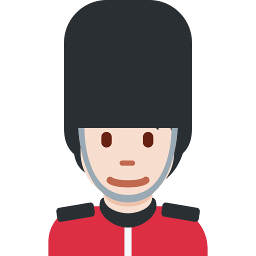 Guard Light Skin Tone