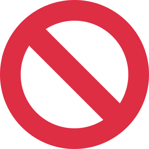 Prohibited