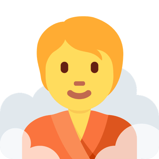 Person In Steamy Room