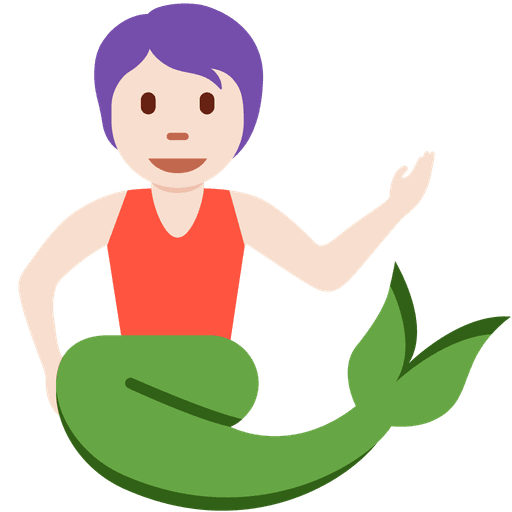 Merperson Light Skin Tone