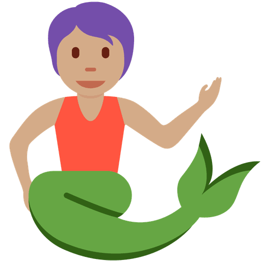 Merperson Medium Skin Tone